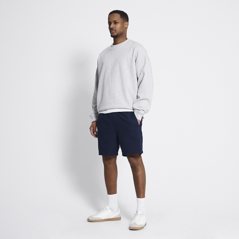 Linen blend shorts "August" Navy 5
